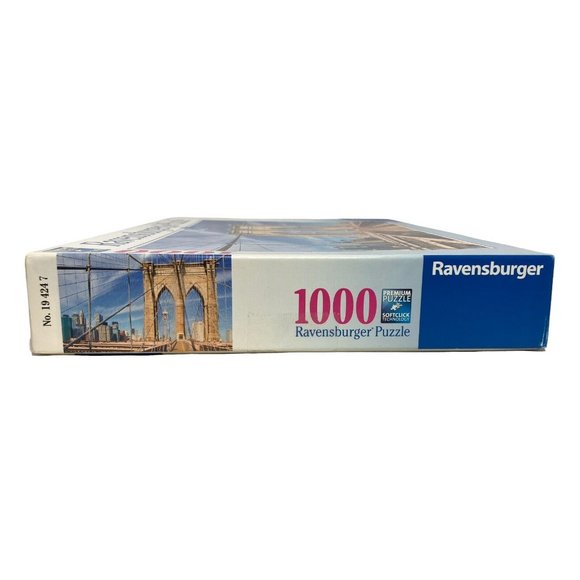 Ravensburger Brooklyn Bridge #194247 1000 Piece Jigsaw Puzzle New York NYC 2014 - Picture 9 of 10